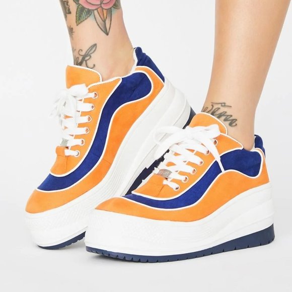 delias platform shoes